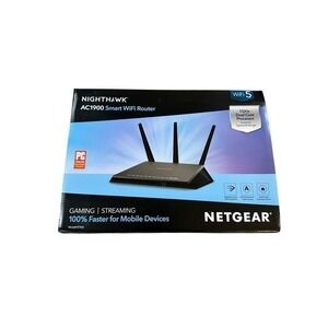NETGEAR Nighthawk AC1900 Smart WiFi Router R7000 1GHz Dual Core Processor